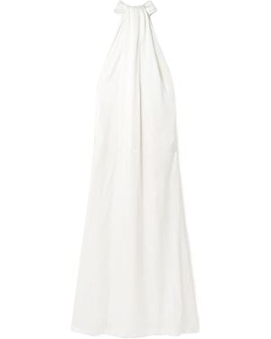 Stella McCartney Halterneck Panel Maxi Dress - White