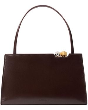 Jacquemus Le Salon Frame Clutch Bag - Brown