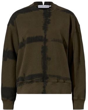 Proenza Schouler Crew Neck Long-Sleeved Sweatshirt - Green