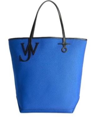 JW Anderson Jw Anderson Anchor Large Tote Bag - Blue