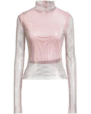 Sportmax Crystal-Embellished Top - Pink