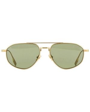 ZEGNA Aviator Frame Sunglasses - Green