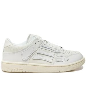 Amiri Bone Patch Low-Top Trainers - White