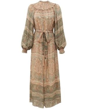 Zimmermann Momentum Rouleau Billow Gown - Natural