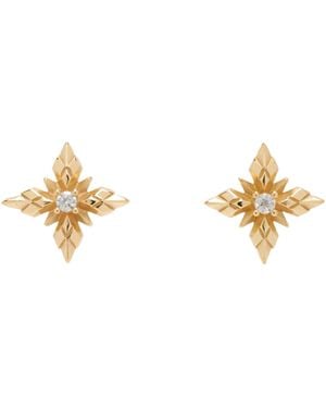 Emanuele Bicocchi Stella Ventis Crystal Earrings - Metallic
