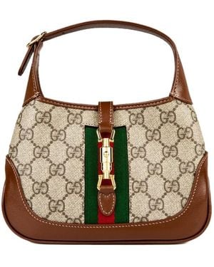 Gucci Mni Aop Jackie Ld05 - Brown