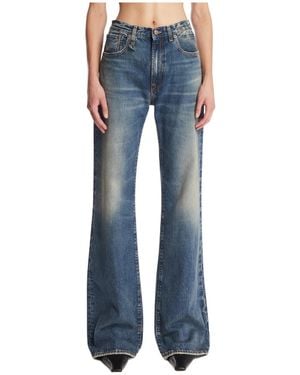 R13 Belt-Loop Jeans - Blue