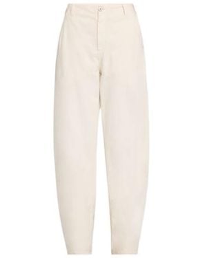 Brunello Cucinelli Curved Leg Dyed Jeans - White