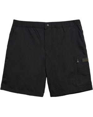 Barbour Logo Patch Shorts - Black