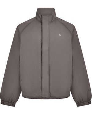 Represent Stand-Up Collar Casual Jacket - Grey