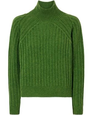 Allude Turtleneck Jumper - Green