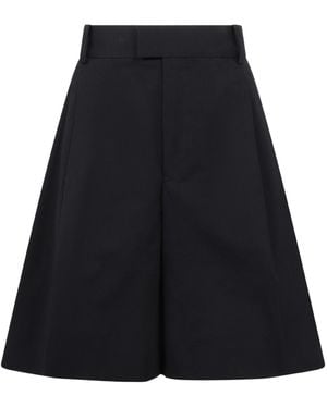 Jil Sander Pressed Crease Shorts - Black