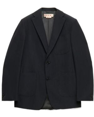 Marni Techno Wool Jacket - Black