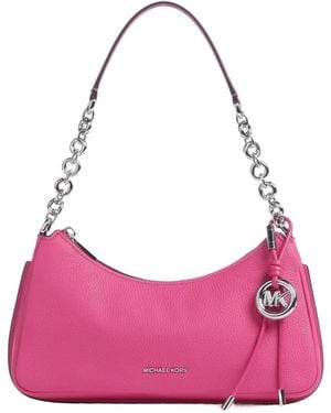 Michael Kors Logo Shoulder Bag - Pink