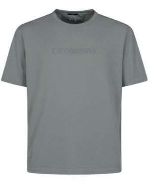 C.P. Company Logo Crew-Neck T-Shirt - Grey