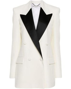Stella McCartney Long Sleeved Suit Jacket - White