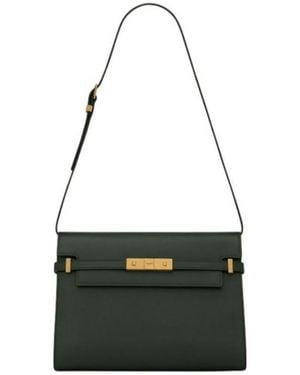 Saint Laurent Manhattan Medium Shoulder Bag - Black