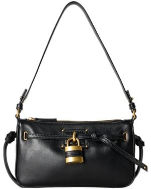 Chloé Leather Shoulder Bag - Black