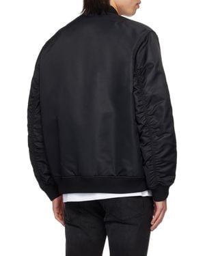 BOSS Long-Sleeved Zipped Jacket - Black