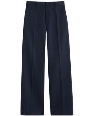 Maison Margiela Casual Pants With Belt Loops - Blue