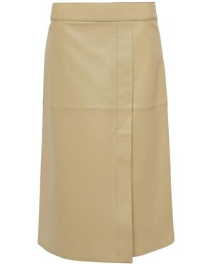 JOSEPH Sevres Pencil Skirt - Natural