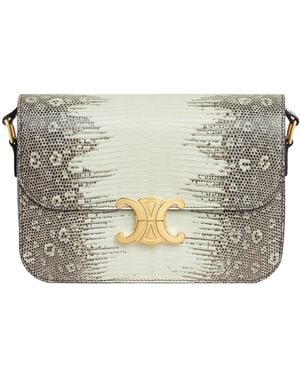 Celine Classique Triomphe Bag - Gray