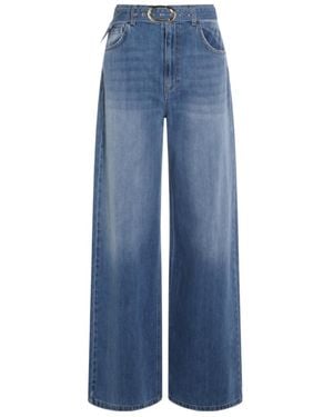Twinset Faded Detail Jeans - Blue