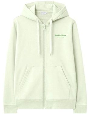 Burberry Hooded Sweatshirt - Green