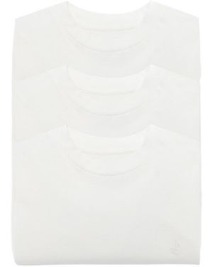 Jil Sander 3-Pack Short-Sleeved T-Shirt Set - White