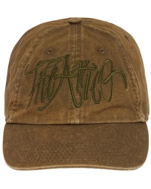 The Attico Embroidered Baseball Cap - Green