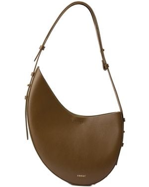 Soeur Solid Color Shoulder Bag - Metallic