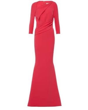 Safiyaa Pollina Crepe Dress - Red