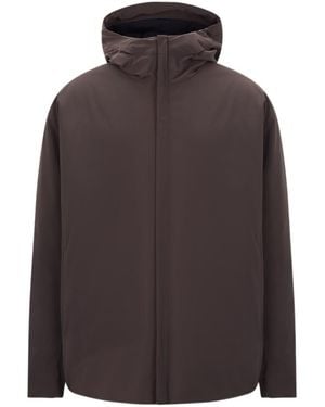 Herno Long-Sleeve Casual Jacket - Brown