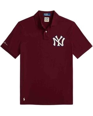 Polo Ralph Lauren Xyankees Short-Sleeve Polo Shirt - Red