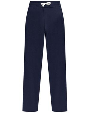 Balmain Drawstring Sweatpants - Blue