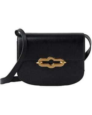Mulberry Pimlico Leather Satchel Bag - Black