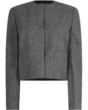 Prada Stylish And Minimalist Suit Jacket - Gray