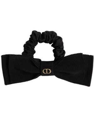 Dior Sweet Bow Hair Tie - Black