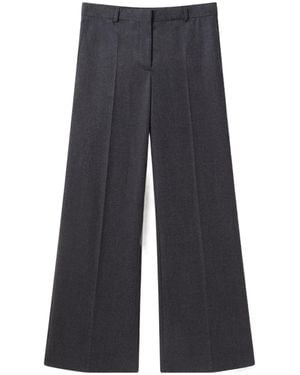 Stella McCartney Low-Rise Flared Trousers - Blue