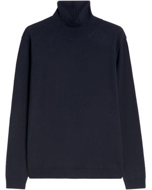 Weekend by Maxmara Kiku Turtleneck Long-Sleeved Jumper - Blue