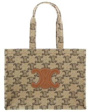 Celine Large Cabas Thais - Natural