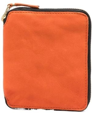 Comme des Garçons Zip Wallet - Orange