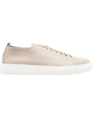 Henderson Laced Trainers - Natural