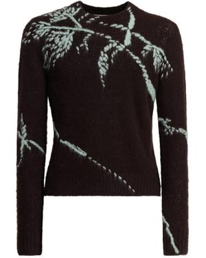 Dries Van Noten Alpaca Blend Jumper - Black