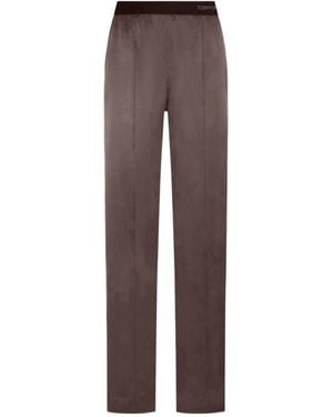 Tom Ford Pleated Pants - Brown