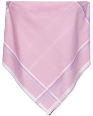 Prada Printed Cotton Bandana Top - Pink