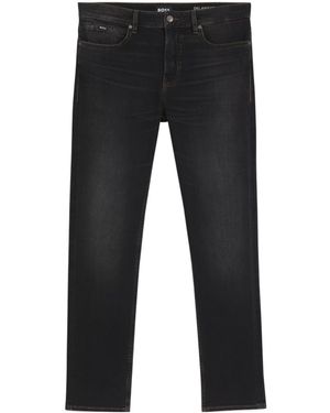 BOSS Boss Delaware Slim-Fit Jeans - Black