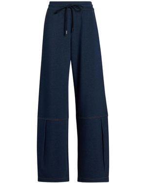 Max Mara Plain Casual Pants - Blue