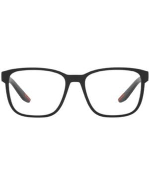 Prada Linea Rossa Prada Eyewear Linea Rossa Square Frame Glasses - White