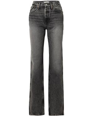 RE/DONE 90S High-Rise Loose Jeans - Grey
